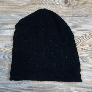 Rue21 Black Beanie Hat